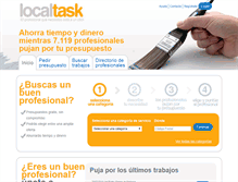 Tablet Screenshot of localtask.es
